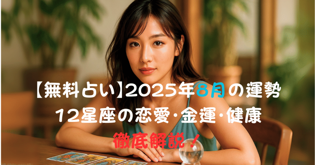 8月の運勢