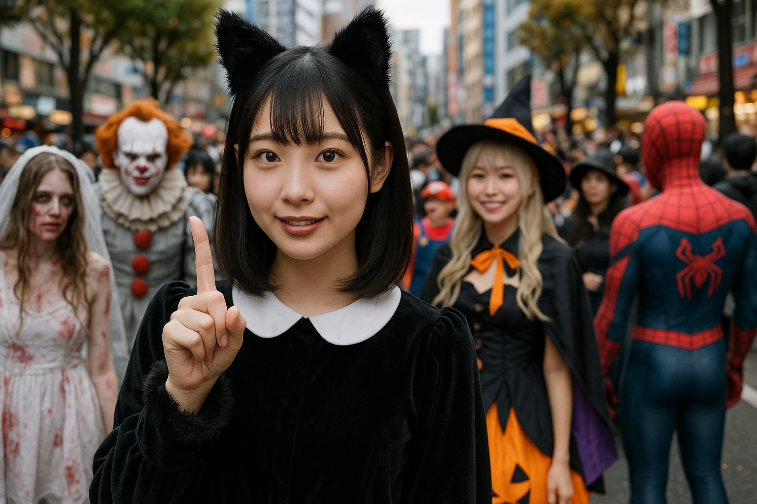 ハロウィンコスプレ