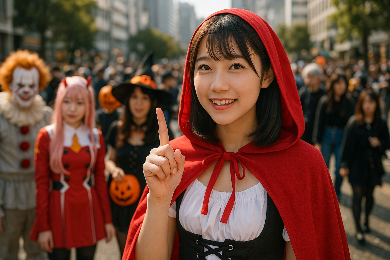 ハロウィンコスプレ