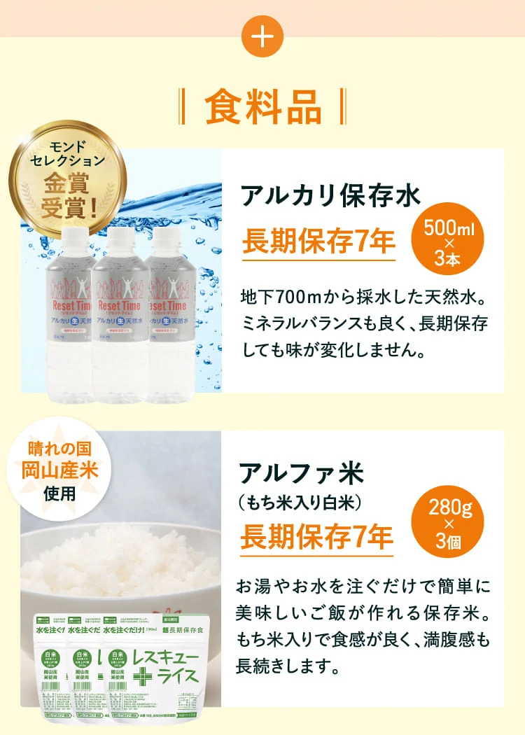 防災バッグ