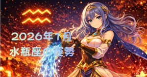 【2026年1月の水瓶座の運勢】