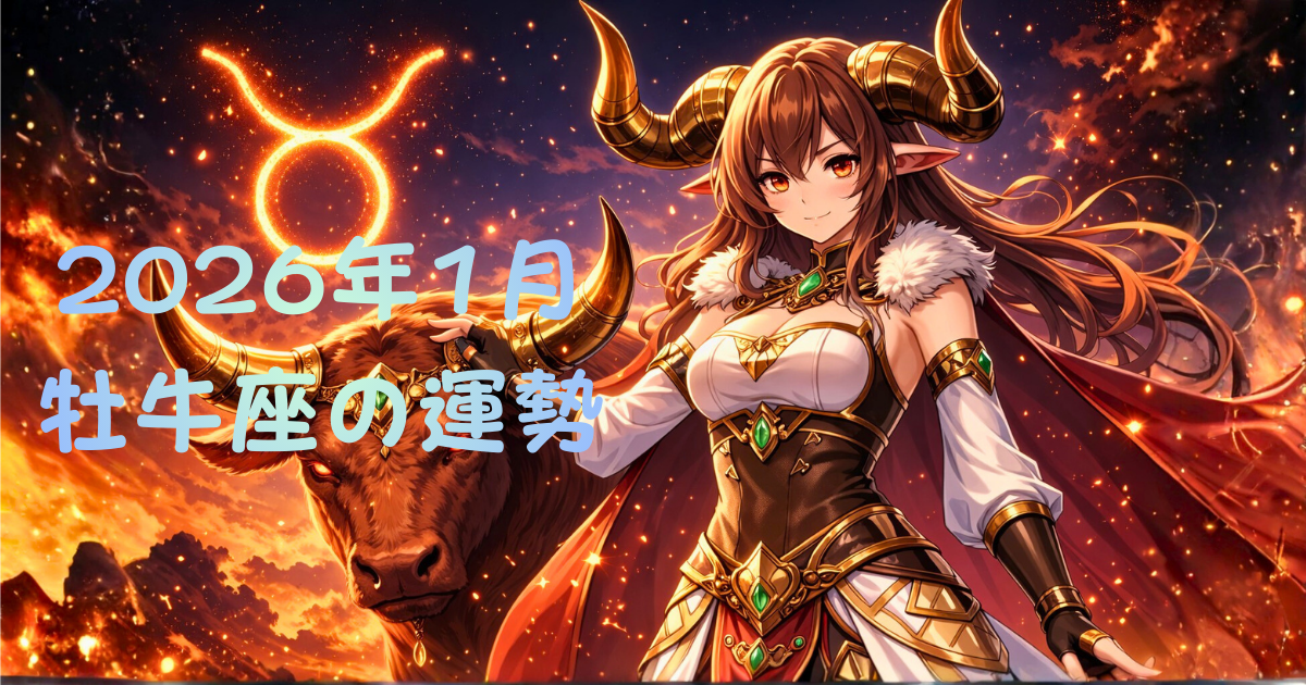 1月の牡牛座