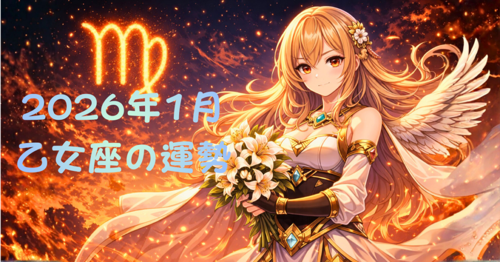【乙女座の1月の運勢】