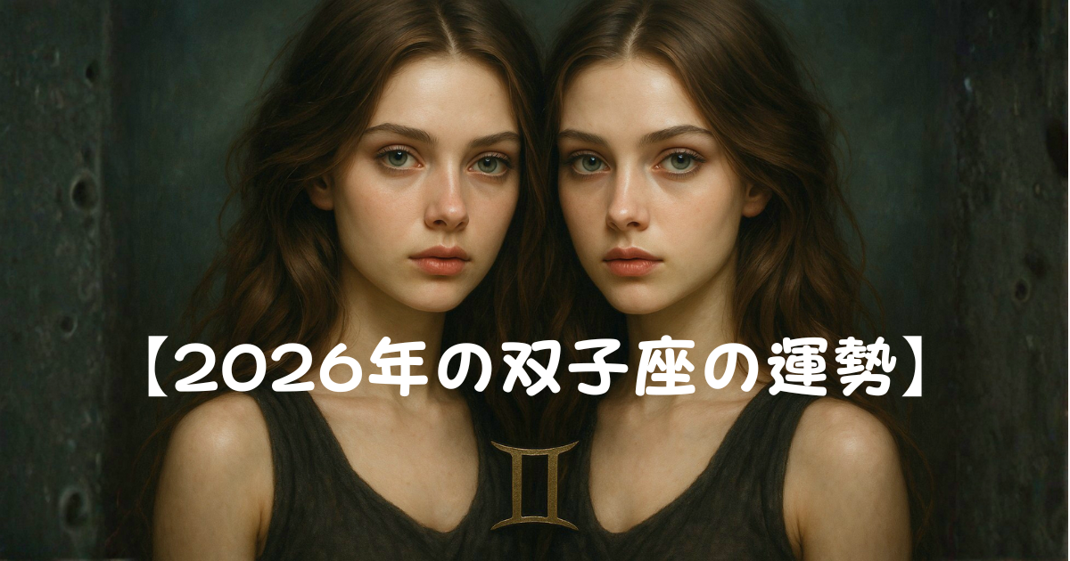 2026年の双子座 2026年の双子座