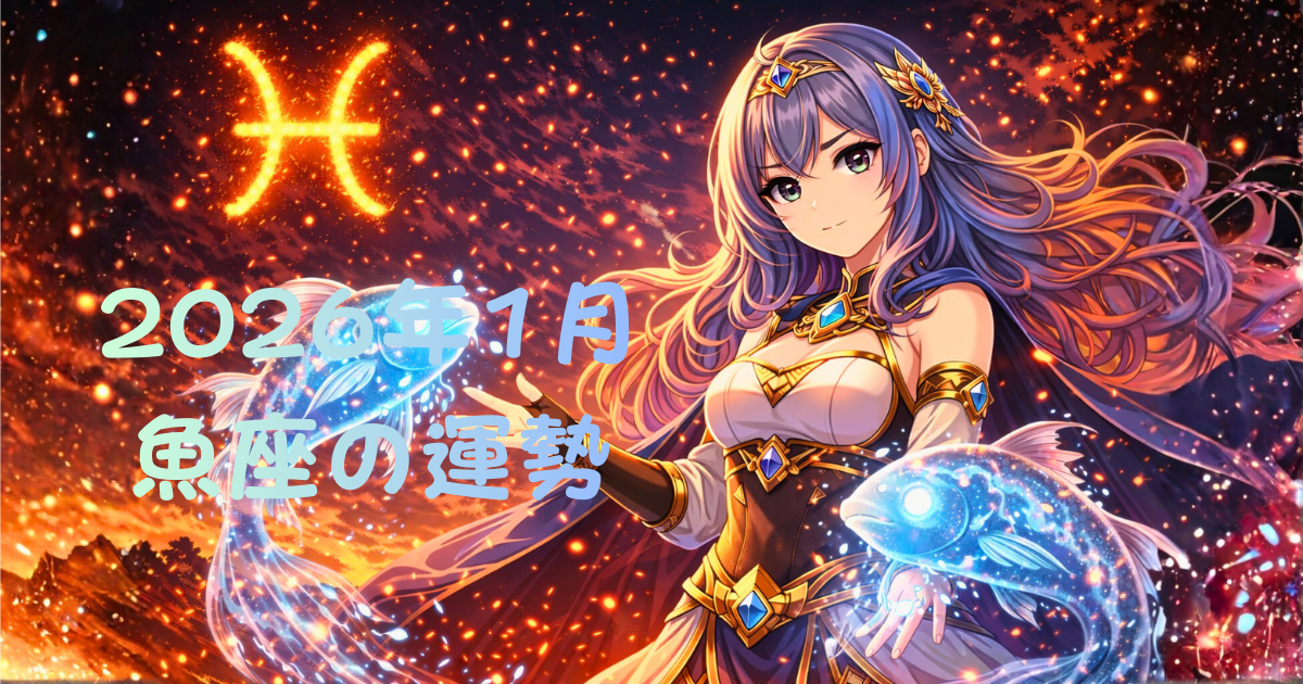 2026年1月の魚座