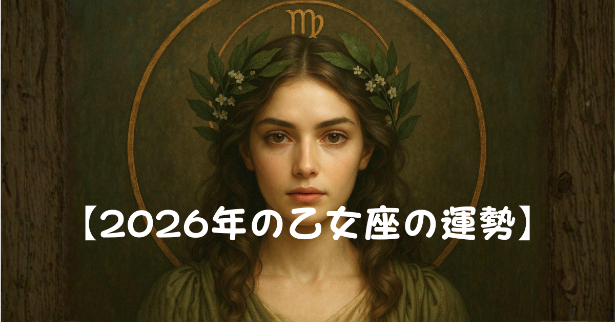 2026年の乙女座 2026年の乙女座