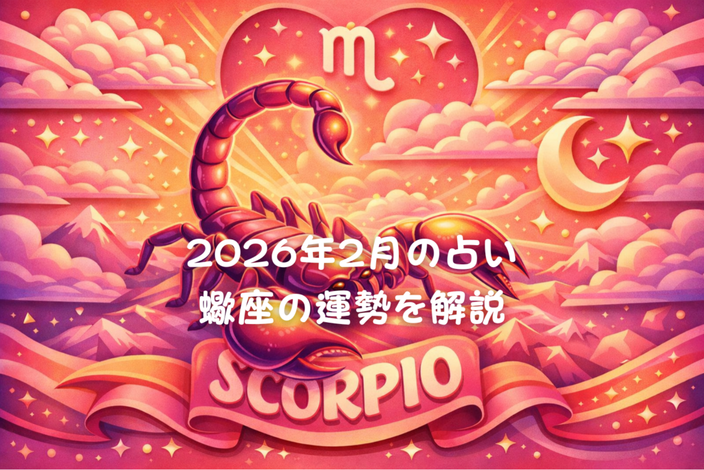2026年2月の占い 蠍座