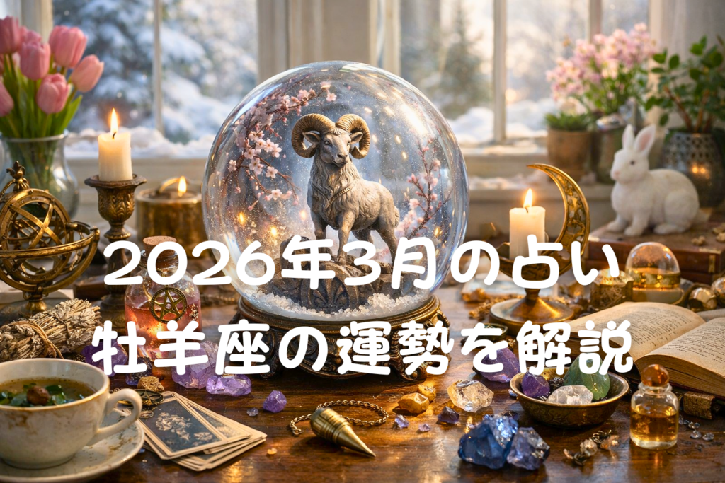 2026年3月の占い 牡羊座