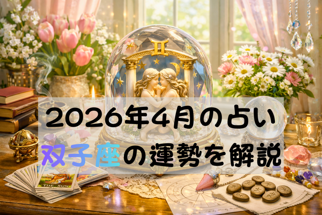 2026年4月の占い双子座