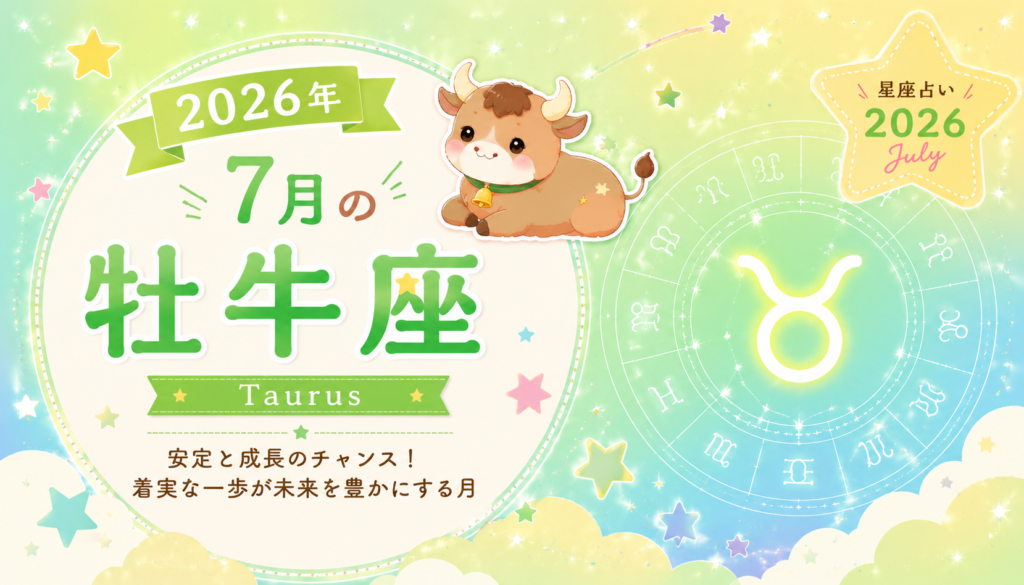 7月の牡牛座