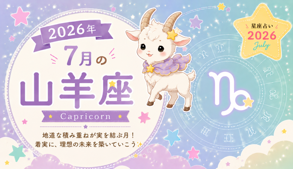 7月の山羊座