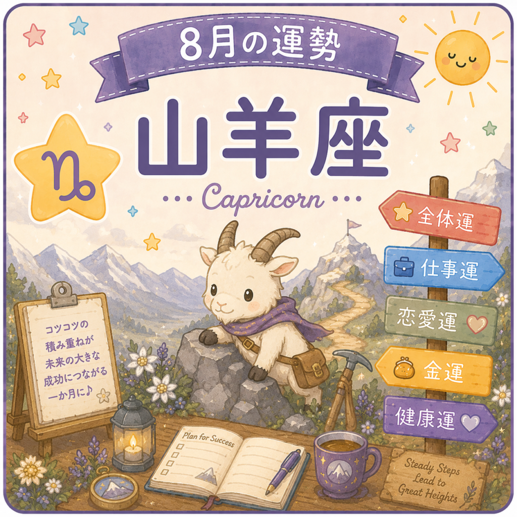 8月の山羊座