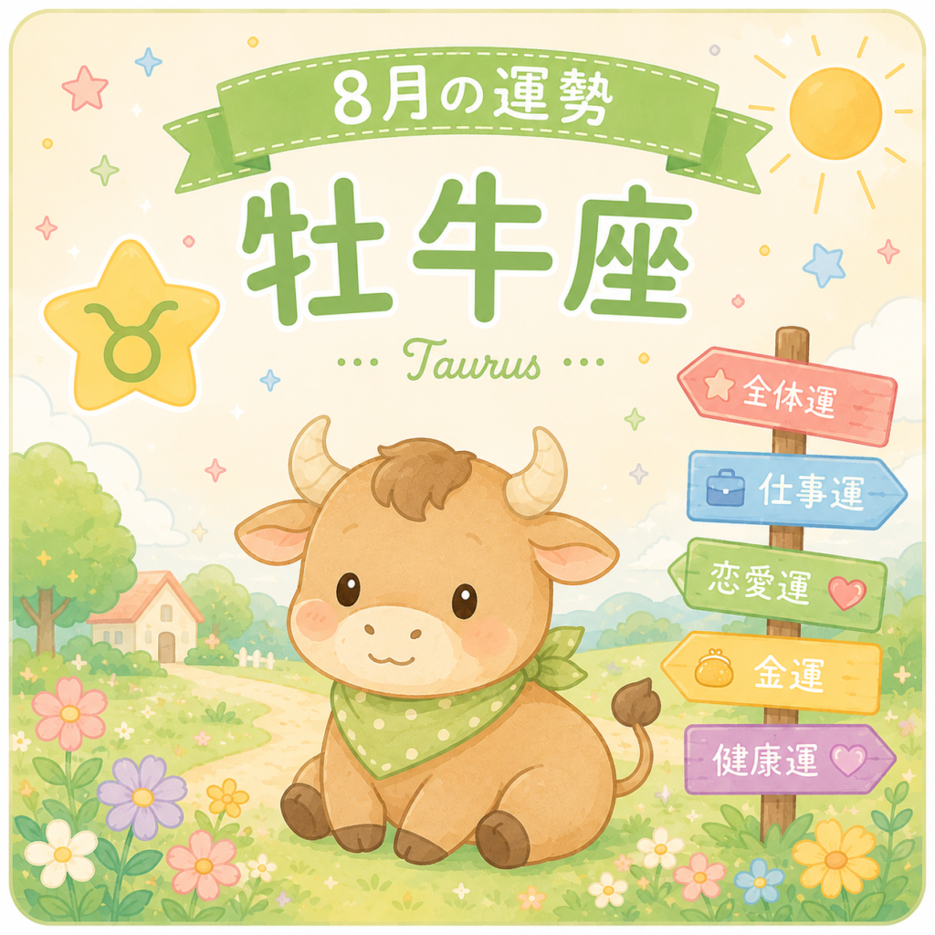 8月の牡牛座