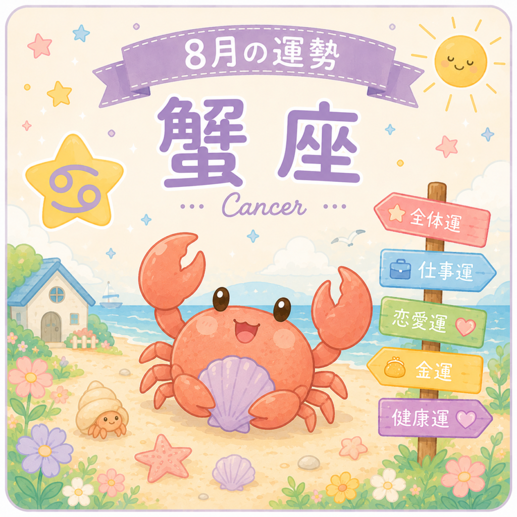 8月の蟹座